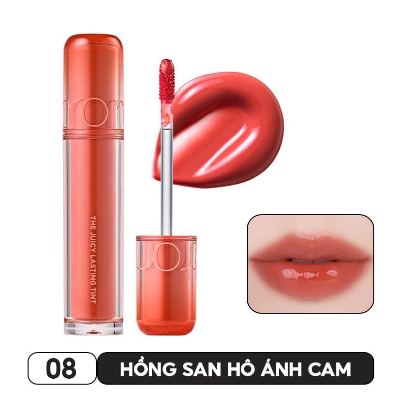 [NEW][Màu 1-39] Son Tint Lì Romand Căng Bóng The Juicy Lasting Tint