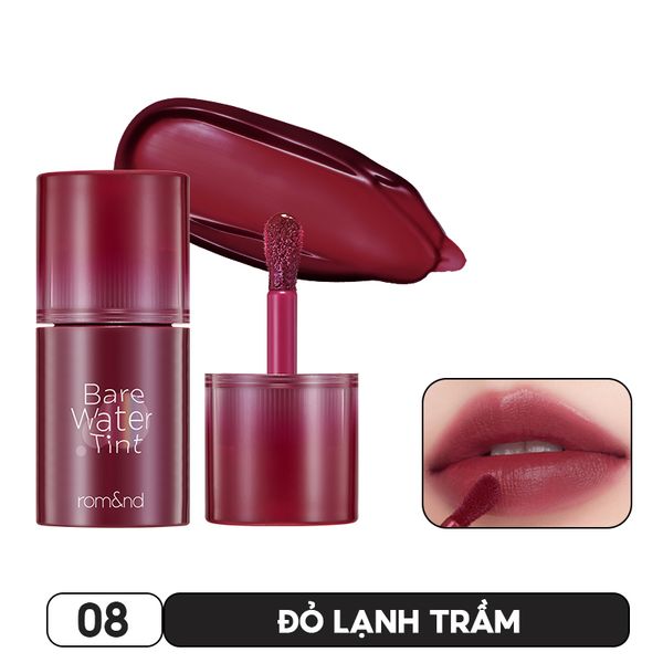 Son Tint Romand Lâu Trôi, Căng Mọng Bare Water Tint