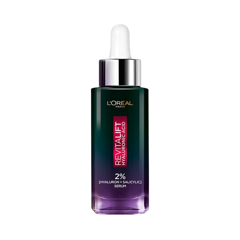 Serum L'Oreal Kiềm Dầu Ban Đêm Niacinamide 2% Revitalift Hyaluronic Acid Oil Control Serum 30ml
