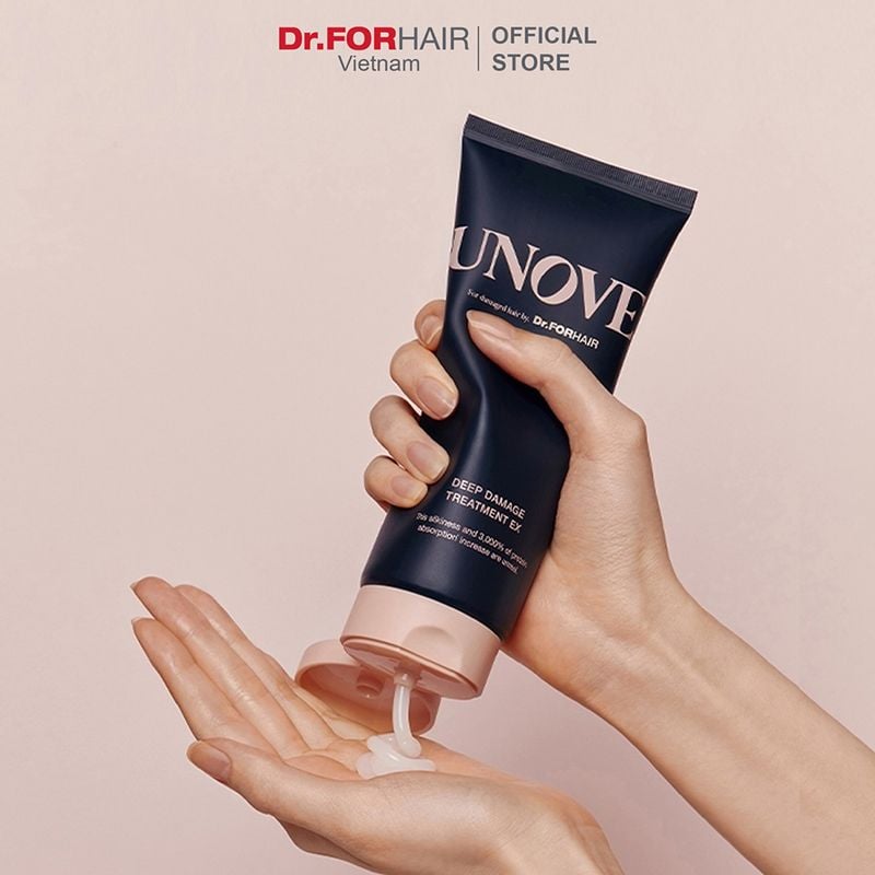 Kem Ủ Tóc UNOVE Chăm Sóc Tóc Suôn Mượt Deep Damage Treatment Ex 207ml