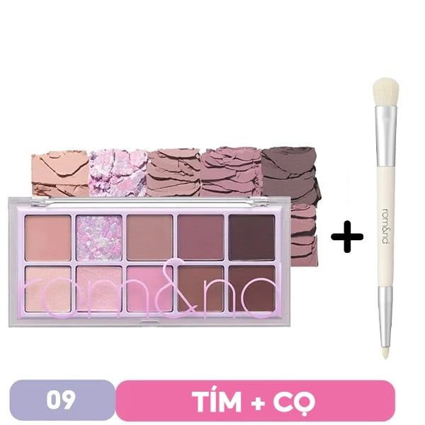 Bảng Phấn Mắt 10 Ô Siêu Lấp Lánh Romand Better Than Eye Palette