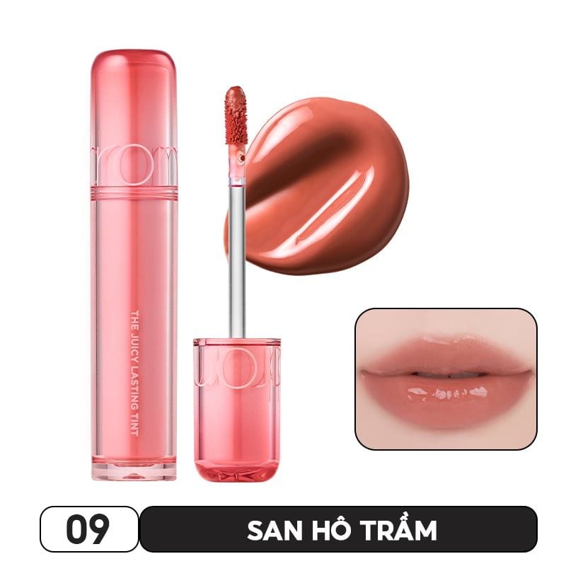 [NEW][Màu 1-39] Son Tint Lì Romand Căng Bóng The Juicy Lasting Tint
