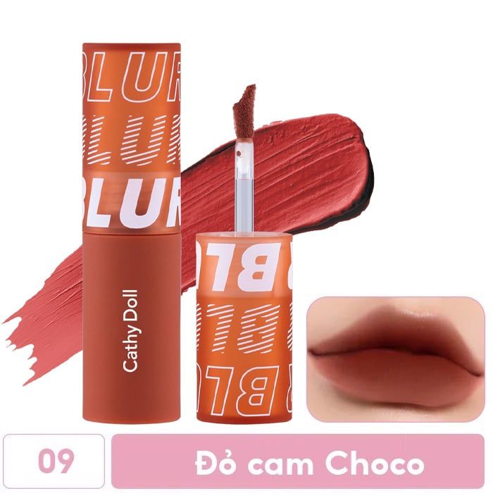 Son Kem Lì, Mịn Môi, Lâu Trôi Cathy Doll Air Relax Lip Blur 3.5g