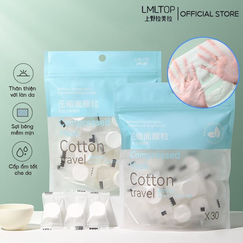 [NHẬP KHẨU][GÓI 30 VIÊN] Mặt Nạ Viên Nén LMLTOP