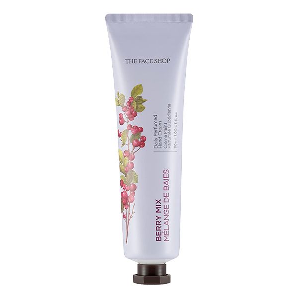 [30ml] Kem Dưỡng Da Tay Cung Cấp Ẩm The Face Shop Daily Perfumed Hand Cream #REAL PEACH