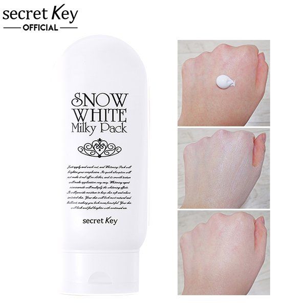 Kem tắm trắng body và mặt Secret Snow White Milky Pack 200g | LYO SHOP - Beauty & Heath