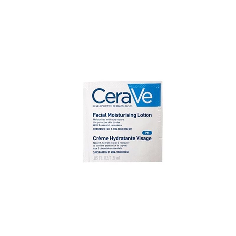 Sữa Dưỡng Ẩm Ban Đêm Dành Cho Da Khô Cerave Developed With Dermatologists Facial Moisturising Lotion PM 52ml