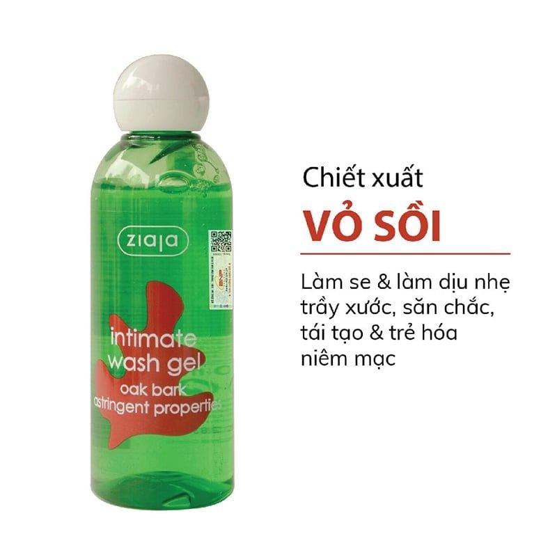 Dung Dịch Vệ Sinh Phụ Nữ Ziaja Giúp Dưỡng Ẩm, Khử Mùi Intimate Wash Gel 200ml (Che tên sản phẩm khi giao hàng)