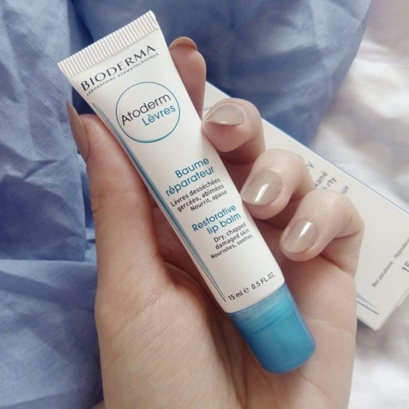 Son Dưỡng Môi Bioderma Dạng Sáp Cấp Ẩm Chuyên Sâu Atoderm Levres Baume Reparateur 15ml