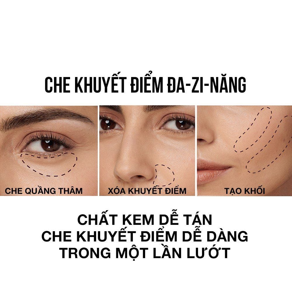 Bút Che Khuyết Điểm Maybelline Đa Năng Che Phủ Hoàn Hảo Instant Age Rewind Eraser Multi-Use Concealer SPF 30 6ml