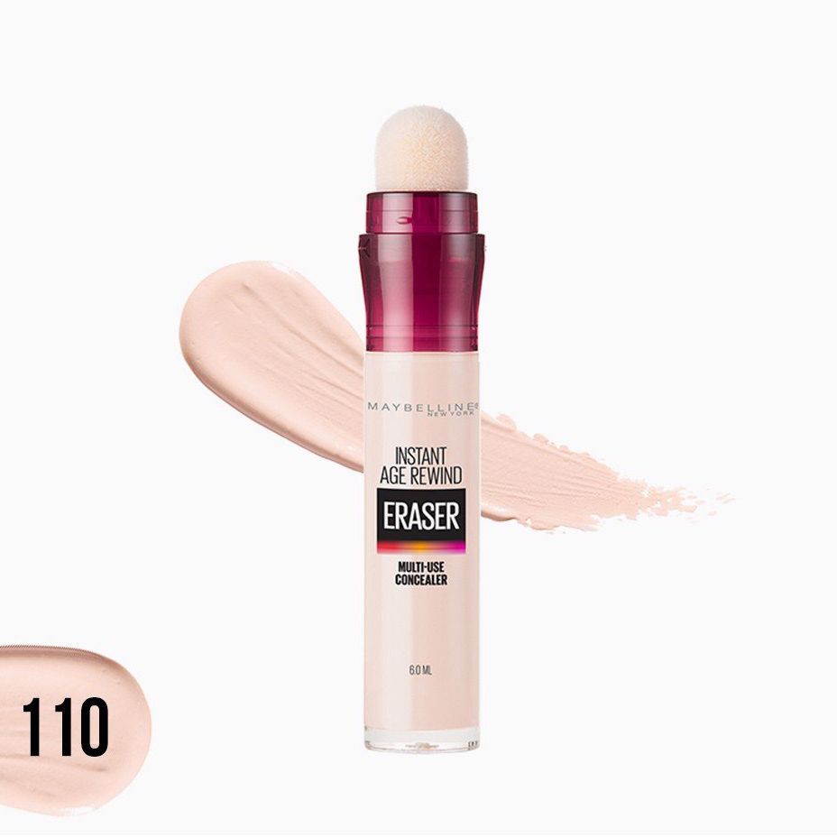 Bút Che Khuyết Điểm Maybelline Đa Năng Che Phủ Hoàn Hảo Instant Age Rewind Eraser Multi-Use Concealer SPF 30 6ml