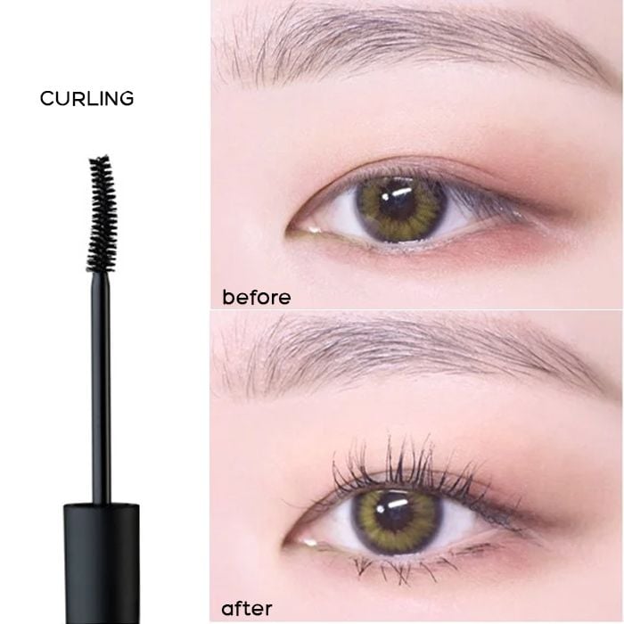 Mascara Chuốt Mi Dày Và Cong Tự Nhiên Karadium On The Top Fiber Mascara 10ml