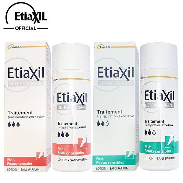 Khử Mùi, Hỗ Trợ Giảm Mồ Hôi Chân, Tay Etiaxil Unperspirant Lotion Treatment 100ml