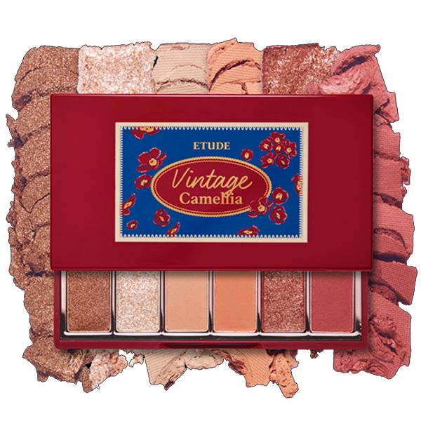 Bảng Phấn Mắt 6 Màu Xinh Lung Linh Etude House Play Color Eyes Mini - Vintage Camellia