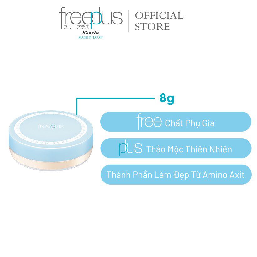 Phấn Phủ Che Phủ Tự Nhiên, Dịu Nhẹ Cho Da Freeplus Face Up Powder 8g