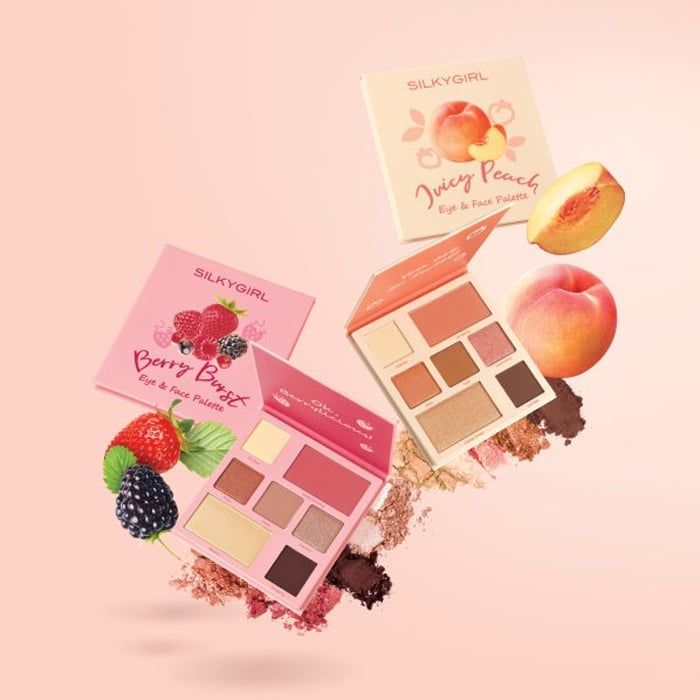 Bảng Phấn Mắt Và Má Hồng Đa Năng 7 Ô Silkygirl Eye & Face Palette 12.6g