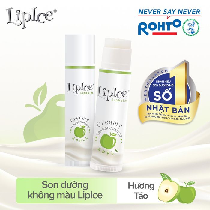 Son Dưỡng Không Màu Chuyển Kem Mịn LipIce Creamy Lipbalm SPF15 4.3g