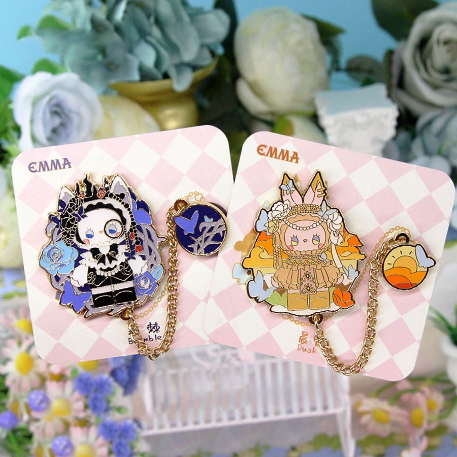 Huy Hiệu, Ghim Cài Áo Lucky Emma Garden Date Badge - YSJ-0011