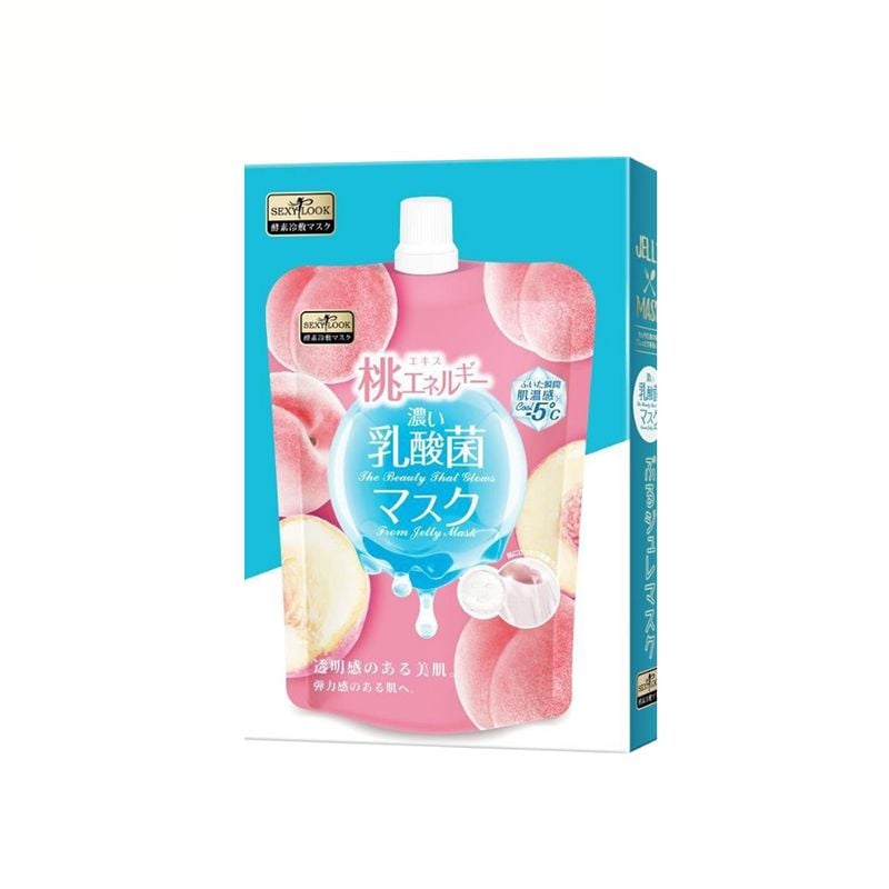 Mặt Nạ Sexylook Hỗ Trợ Làm Sáng Da Và Bổ Sung Năng Lượng Cho Làn Da Energy Moisturizing Cool Jelly Mask 32ml - Bơ