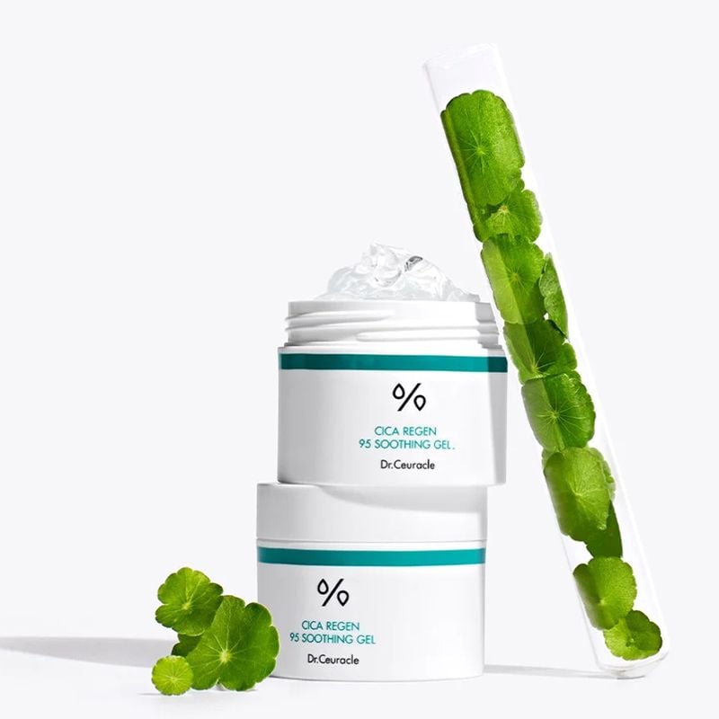 Gel Dưỡng Dr.Ceuracle Làm Dịu Da Chiết Xuất Rau Má Cica Regen 95 Soothing Gel 110g