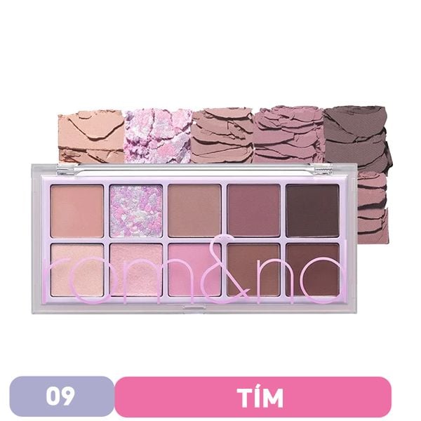 Bảng Phấn Mắt 10 Ô Siêu Lấp Lánh Romand Better Than Eye Palette