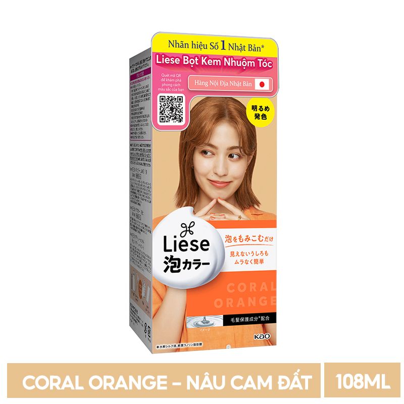 Thuốc Nhuộm Tóc Dạng Bọt Liese Creamy Bubble Hair Color