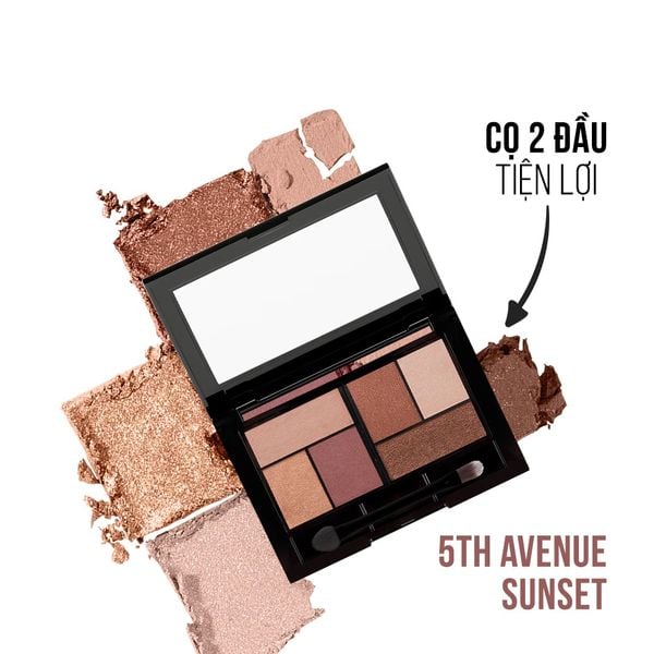  Bảng Phấn Mắt 6 Ô Maybelline The City Mini Palette 6.1g 