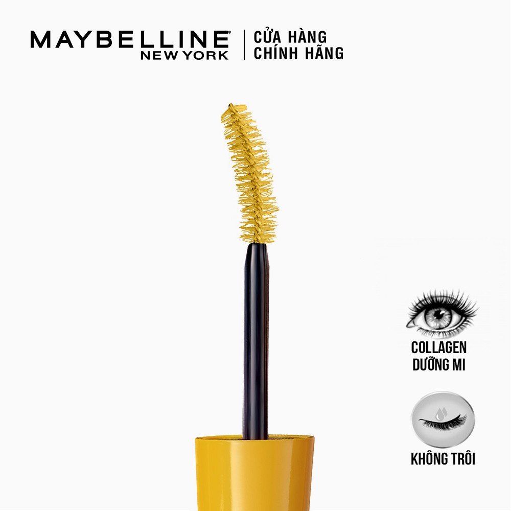 Mascara Dưỡng Mi Chắc Khỏe, Làm Dày Mi Maybelline The Colossal Waterproof Mascara 9.2ml