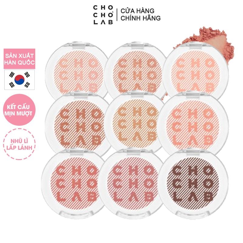 Phấn Mắt Đơn Chocho's Lab Cho Đôi Mắt Thêm Long Lanh Switch On Eye Shadow 1.4g - Màu 04