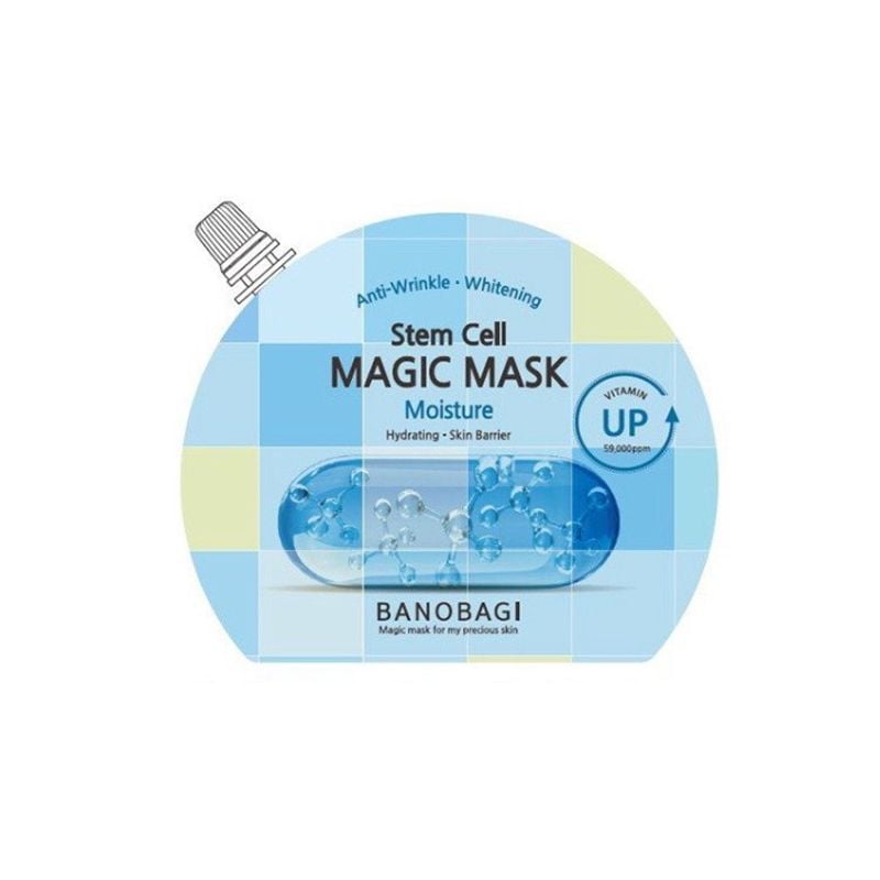 Mặt Nạ Ngủ Dưỡng Ẩm Trắng Da Banobagi Stem Cell Magic Mask 23ml