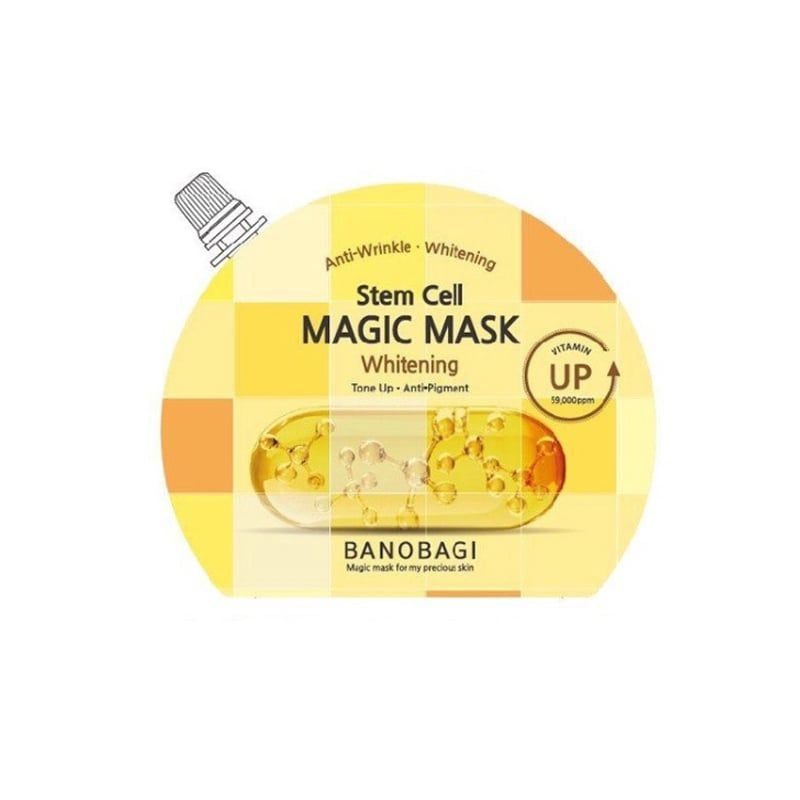 Mặt Nạ Ngủ Dưỡng Ẩm Hỗ Trợ Trắng Da Banobagi Stem Cell Magic Mask 23ml