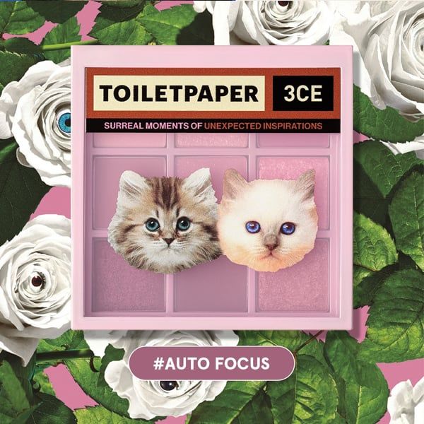 [3CE x TOILETPAPER] Bảng Phấn Mắt 9 Ô 3CE Multi Eye Color Palette - Auto Focus