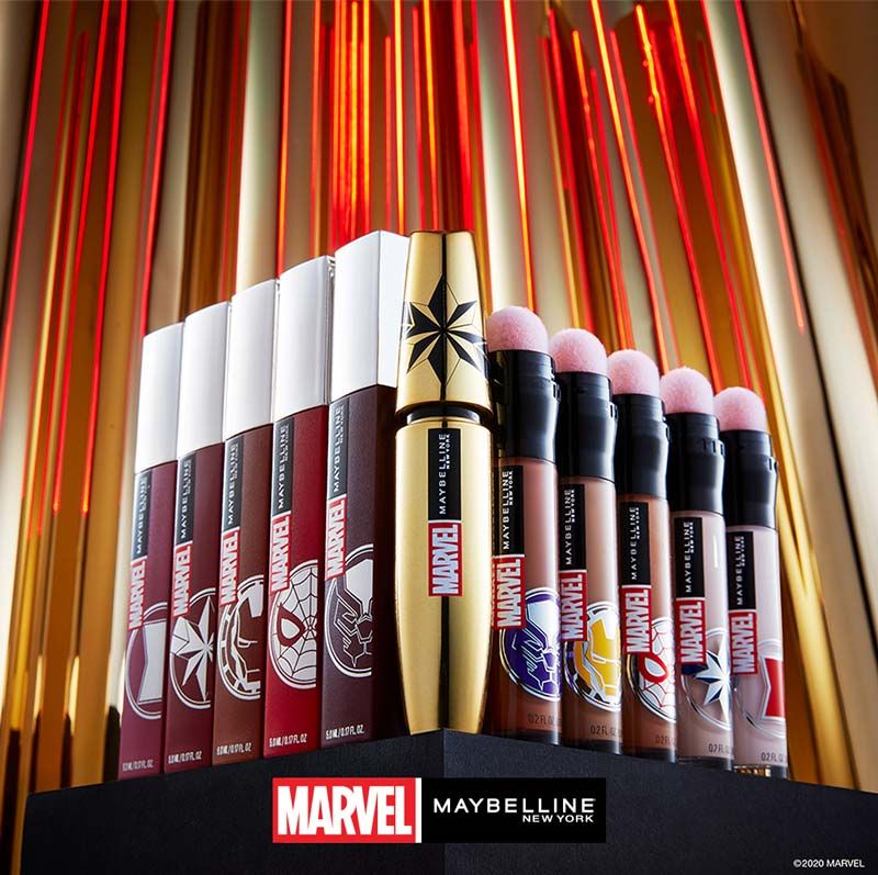 [MAYBELLINE x MARVEL] Mascara Làm Dày Mi Gấp 10 Lần, Ngăn Rụng Mi Maybelline The Colossal Instant Big Volume Mascara Waterproof 9.2ml