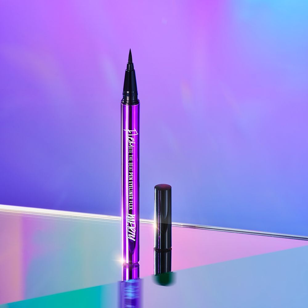 [Phiên Bản Nâng Cấp] Bút Kẻ Mắt Nước Merzy Nét Mảnh, Sắc Nét, Lâu Trôi Bite The Beat Pen Eyeliner Flex 0.6g #PF1 - ĐEN