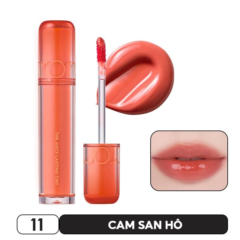 [NEW][Màu 1-39] Son Tint Lì Romand Căng Bóng The Juicy Lasting Tint