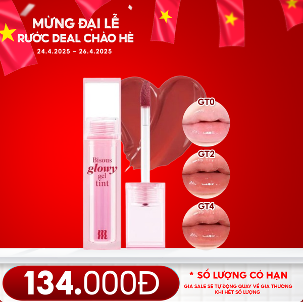 Son Bóng Pha Lê Căng Mọng, Bền Màu Merzy Bisous Glowy Gel Tint 4g