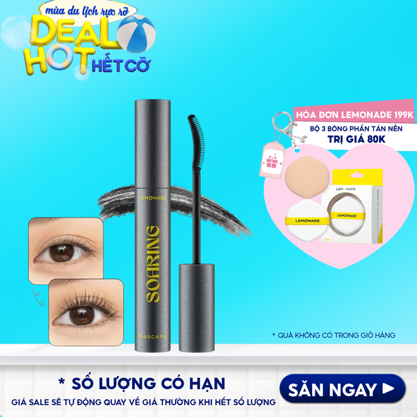 Mascara Chuốt Mi Giúp Làm Tơi & Dày Mi Lemonade Soaring Mascara 6ml