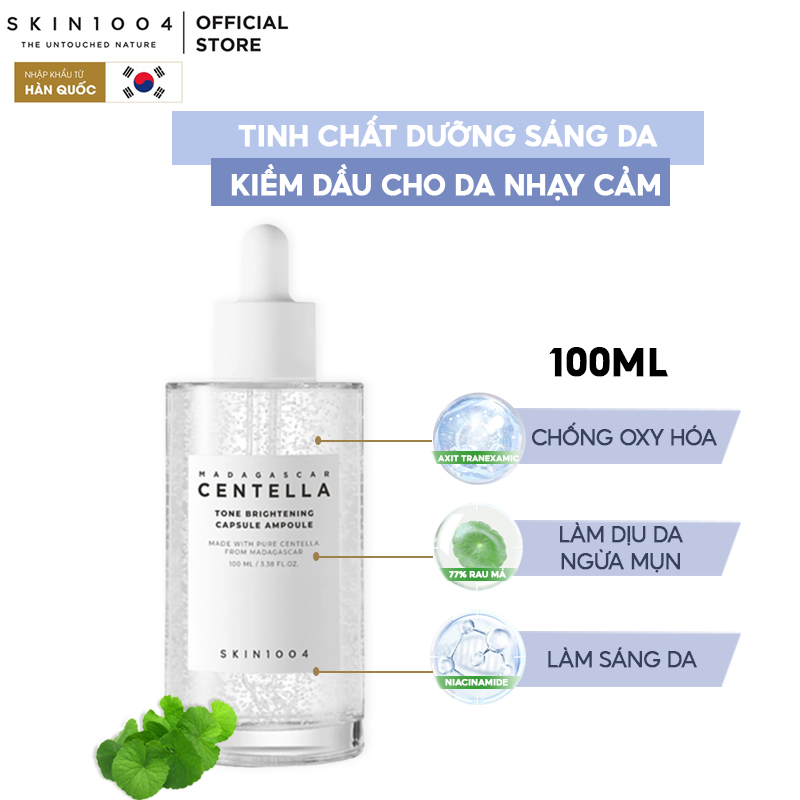 Tinh Chất Dưỡng Trắng Skin1004 Tone Brightening Capture Ampoule 100ml – THẾ  GIỚI SKINFOOD