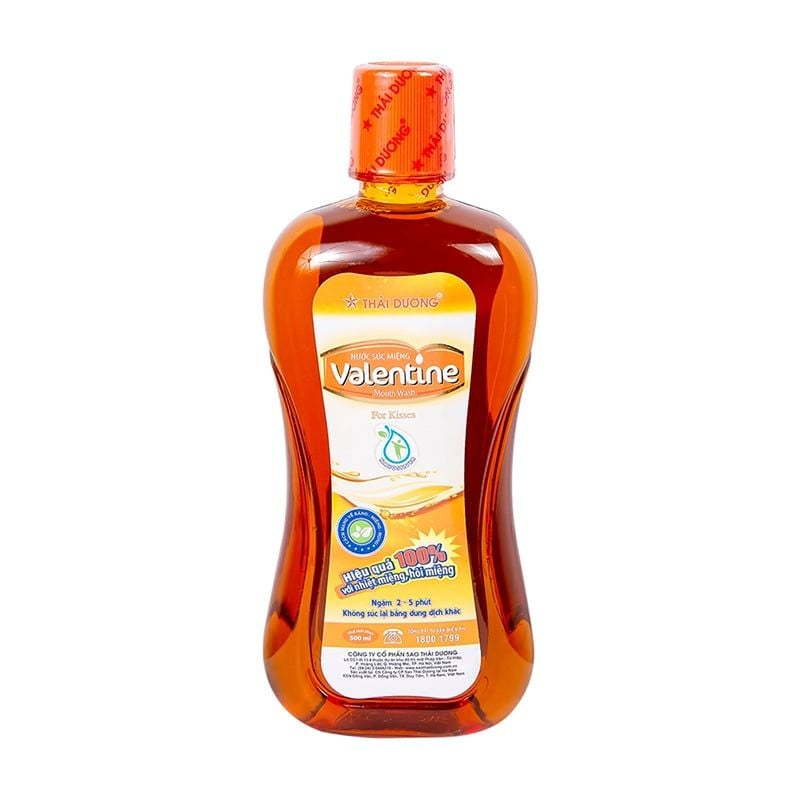 Nước Súc Miệng Thái Dương Valentine 500ml
