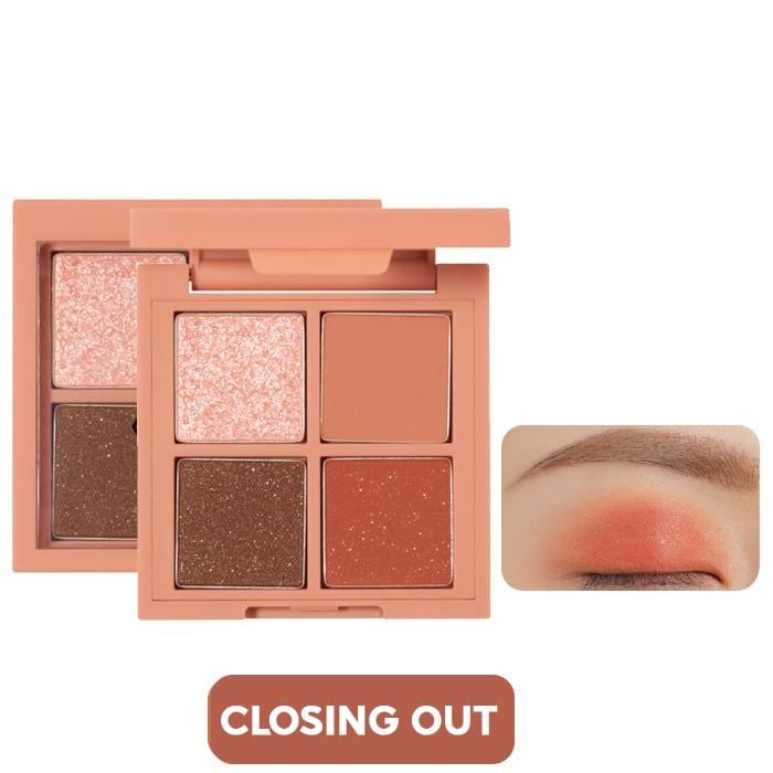 Bảng Phấn Mắt 4 Màu Siêu Lung Linh 3CE Mini Multi Eye Color Palette