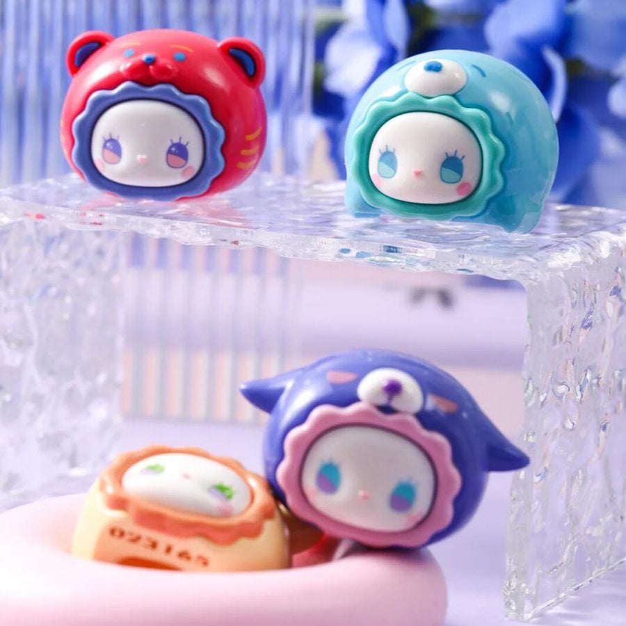 Bàn Chải Đánh Răng Lucky Emma RUA RUA ZOO Series Toothbrush Surprise Box - MJ-000090