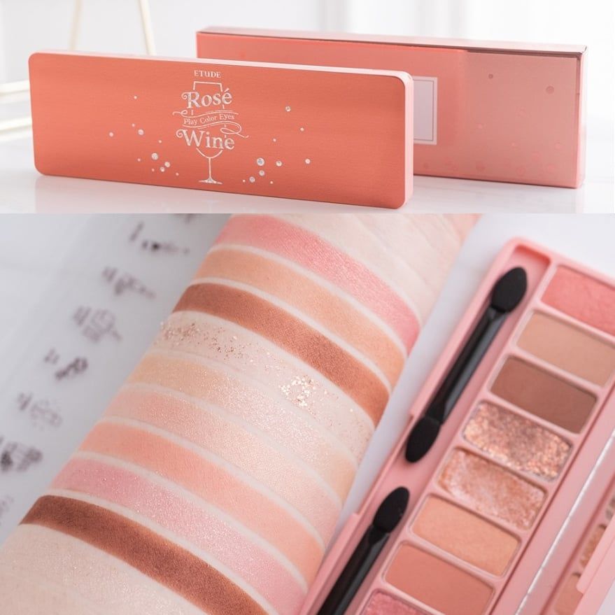 Bảng Phấn Mắt 10 Màu Xinh Lung Linh Etude Plays Color Eyes Rose Wine