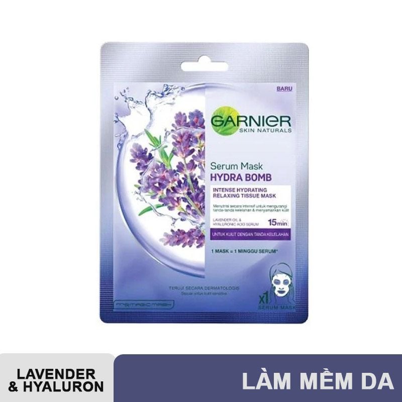 Mặt Nạ Tinh Chất Garnier Chiết Xuất Thiên Nhiên Serum Mask 28g