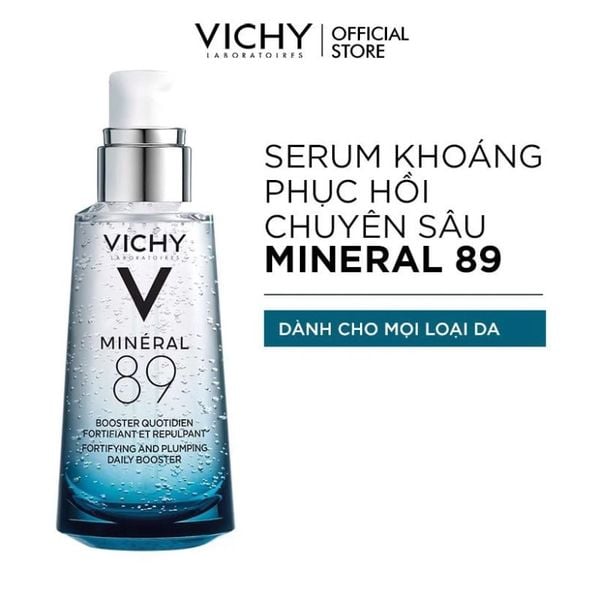  Serum Vichy Dưỡng Chất Khoáng Cô Đặc Vichy Mineral 89 Skin Fortifying Daily Booster 