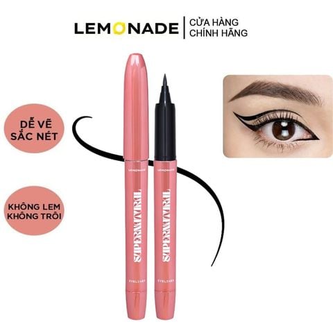 Bút Kẻ Mắt Nước Sắc Nét, Lâu Trôi Lemonade Supernatural Eyeliner Black 1g