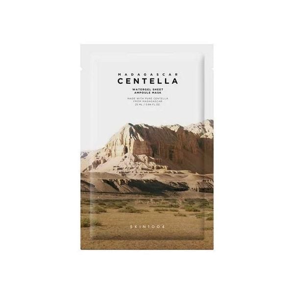  Mặt Nạ Skin1004 Làm Dịu, Dưỡng Ẩm Chiết Xuất Rau Má Madagascar Centella Watergel Sheet Ampoule Mask 25ml 