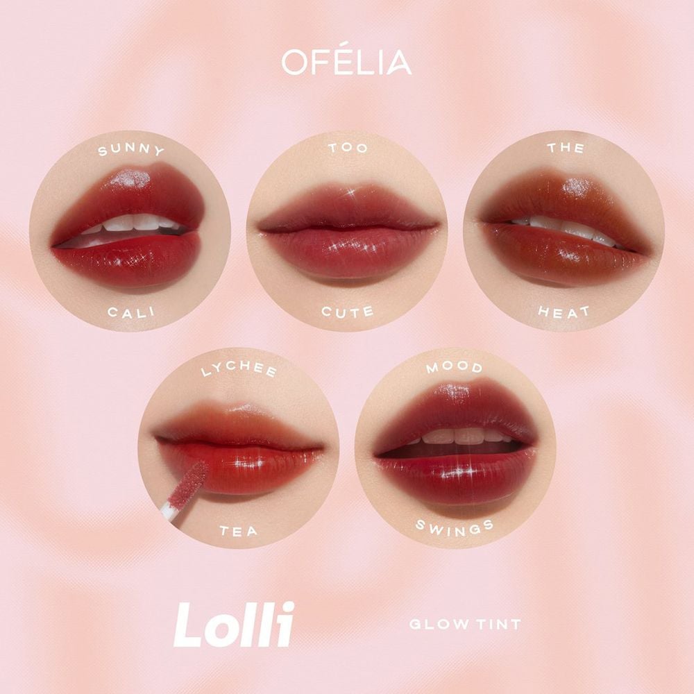 Son Tint Bóng, Lâu Trôi Cho Đôi Môi Căng Mọng Ofélia Lolli Glow Tint 3.9g