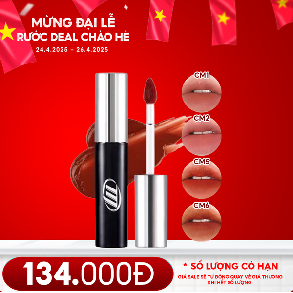 [NEW BY AI] Son Kem Lì, Mịn Mượt Nhẹ Môi, Bền Màu Merzy Cyber Mellow Tint 4g