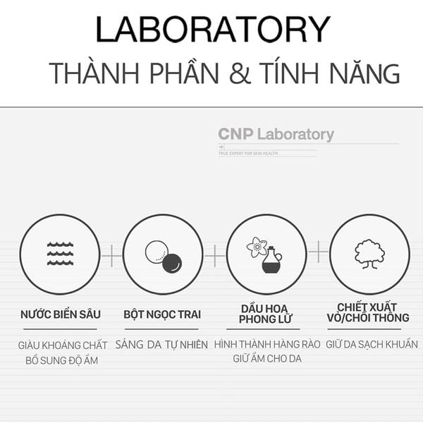 Kem Chống Nắng CNP Kiềm Dầu, Nâng Tông Laboratory After-Ray Tone-Up Protection Sun SPF 42 PA+++ 50ml 