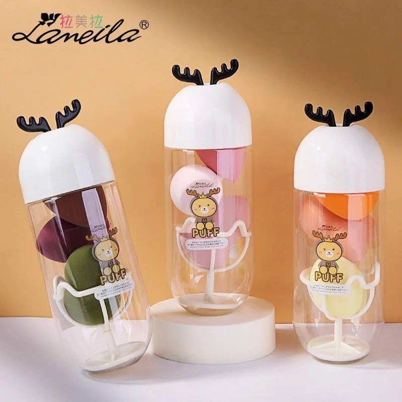 [NHẬP KHẨU][SET 15 MÚT] Bông Mút Trang Điểm Nền Lameila Beauty Egg A80207 (Màu Ngẫu Nhiên)